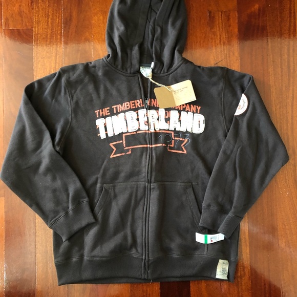 timberland brown hoodie
